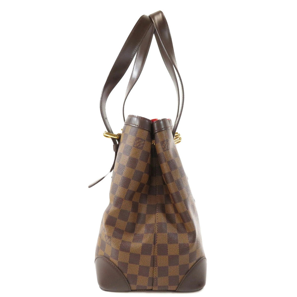 Louis Vuitton Hampstead Bag Ebene Damier Canvas Tote Brown - Picture 3 of 11